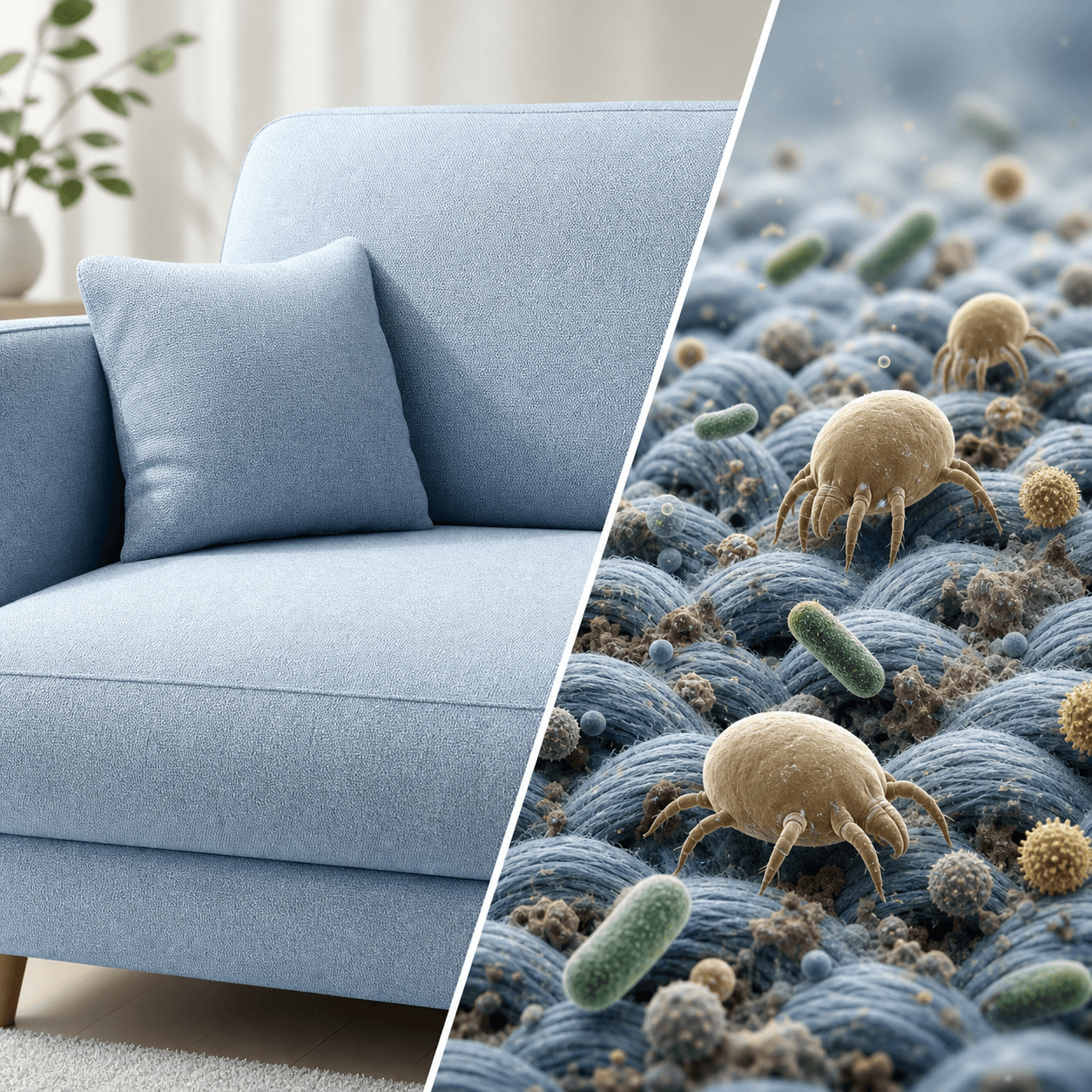 How to eliminate Bacteria from your sofa